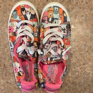 Kid’s Bob’s by Skechers dog slip on shoes